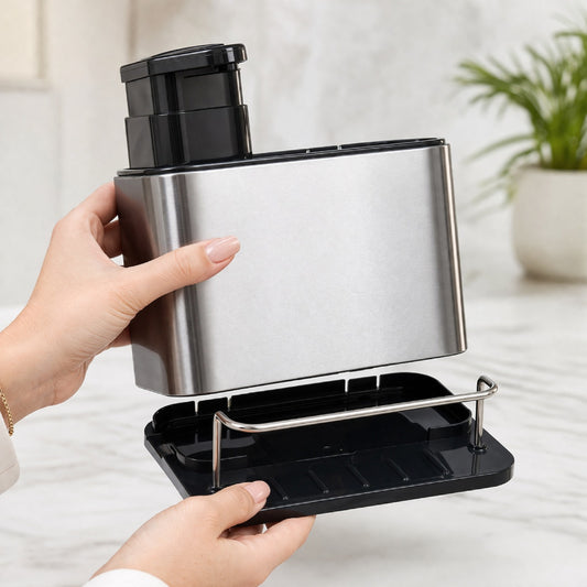 Dispensador de Jabón Soporte Inoxidable