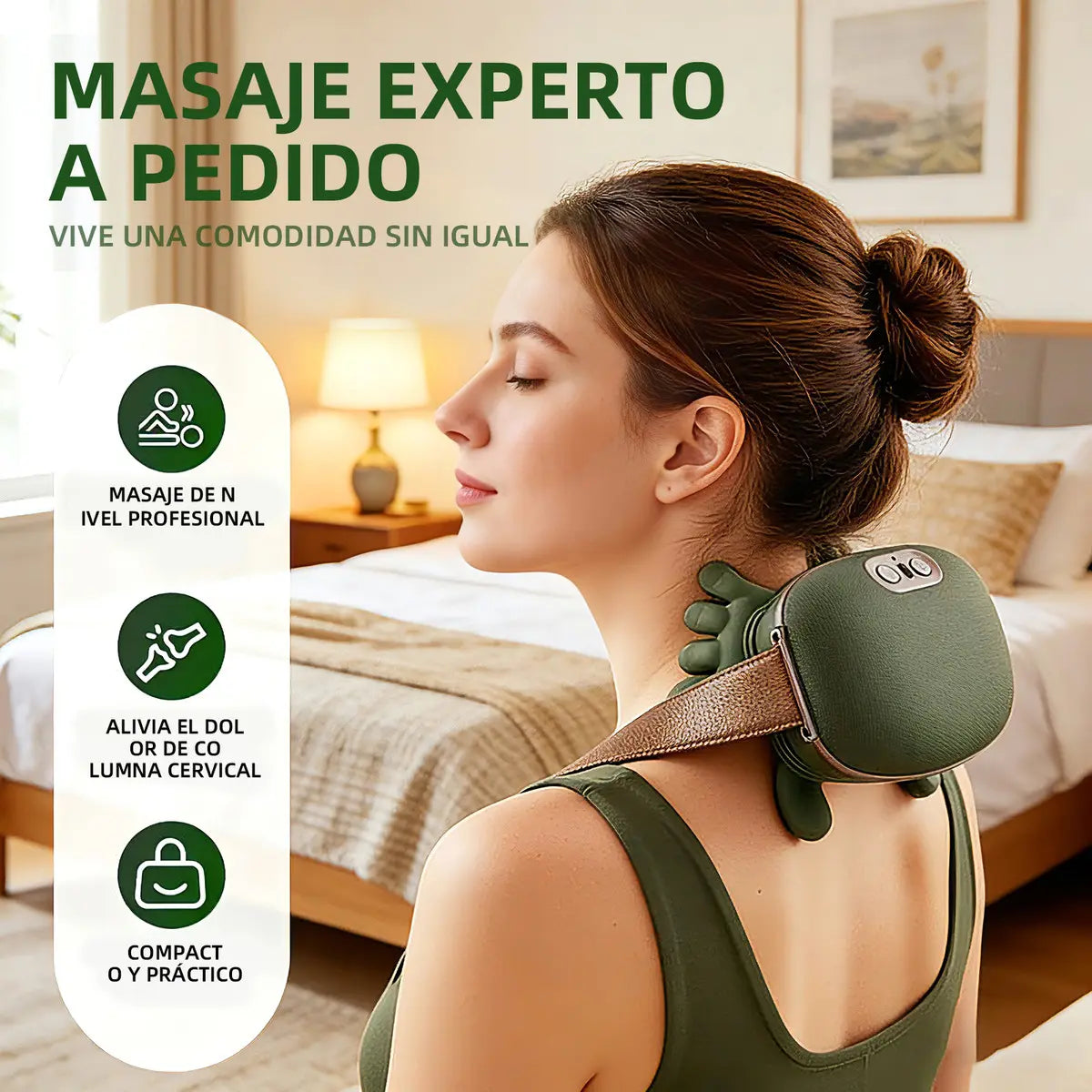 MASAJEADOR ELÉCTRICO CUELLO Y HOMBRO